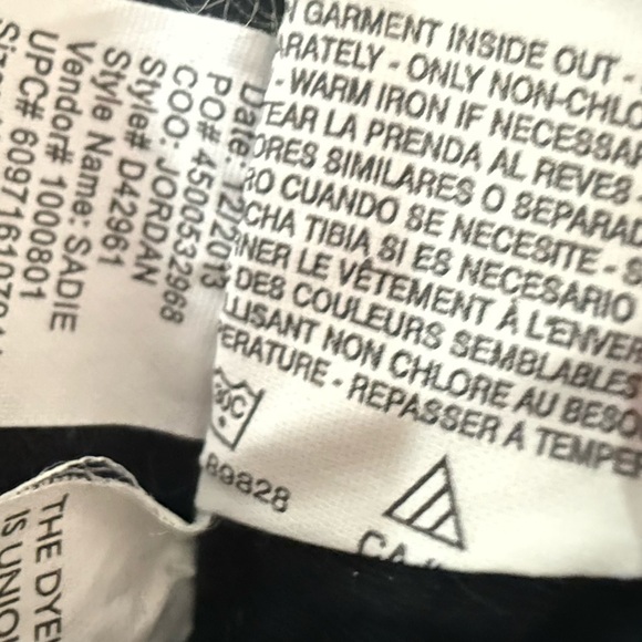 Gloria Vanderbilt Black Pants - Picture 5 of 5